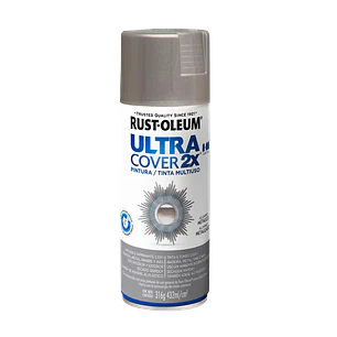 Pintura en Aerosol Ultra Cover 2X Aluminio Metalizado 312G Rust