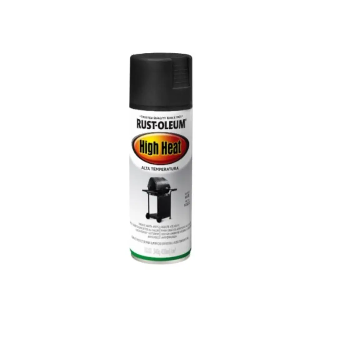 Pintura en Aerosol High Heat Alta Temperatura Mate 340G Ru 1