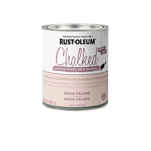 Pintura Tizada Chalked Paint Brush Rosa Palido 1/4 Galon Rust