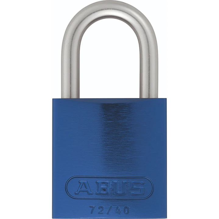 Candado Aluminio 72/40 Hb26 Kd Rtn Azul Abus 1