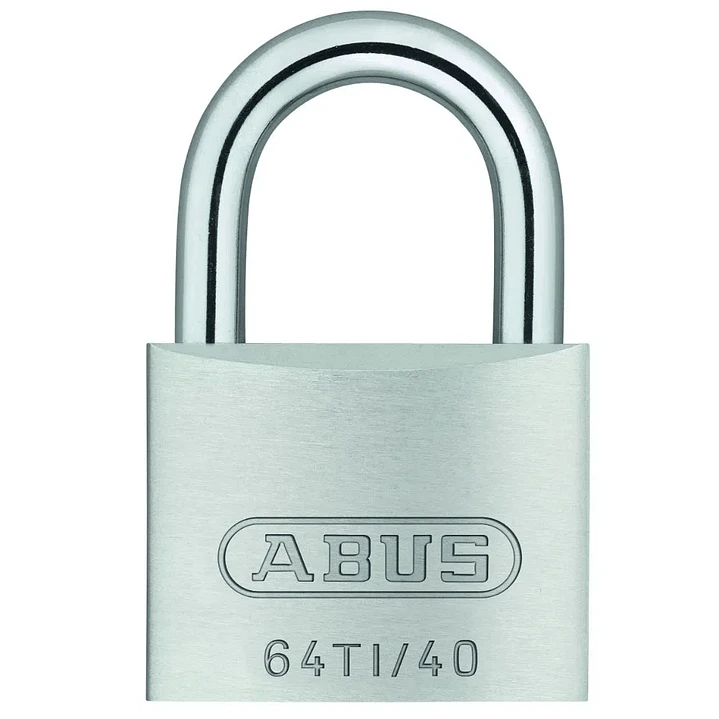 Candado Aluminio Macizo Titalium 64Ti/40 Kd Blister Abus 1