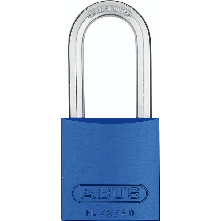Candado Aluminio 72/40 Hb40 Kd Rtn Azul ABUS 1