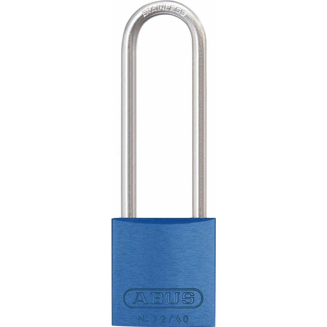 Candado Aluminio 72/40 Hb75 Kd Rtn Azul Abus 1