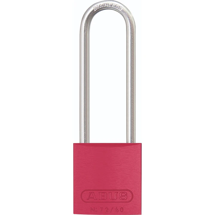 Candado Aluminio 72/40 Hb75 Kd Rtn Rojo Abus 1