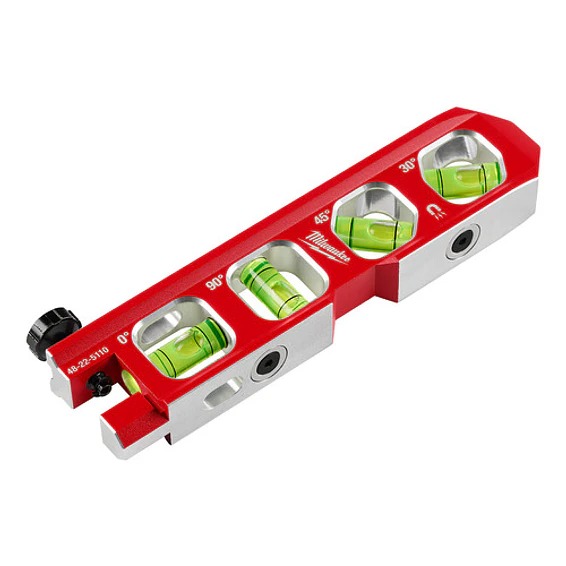 Milwaukee Nivel Torpedo Magnético 16cm Con tornillo 48-22-5110 1