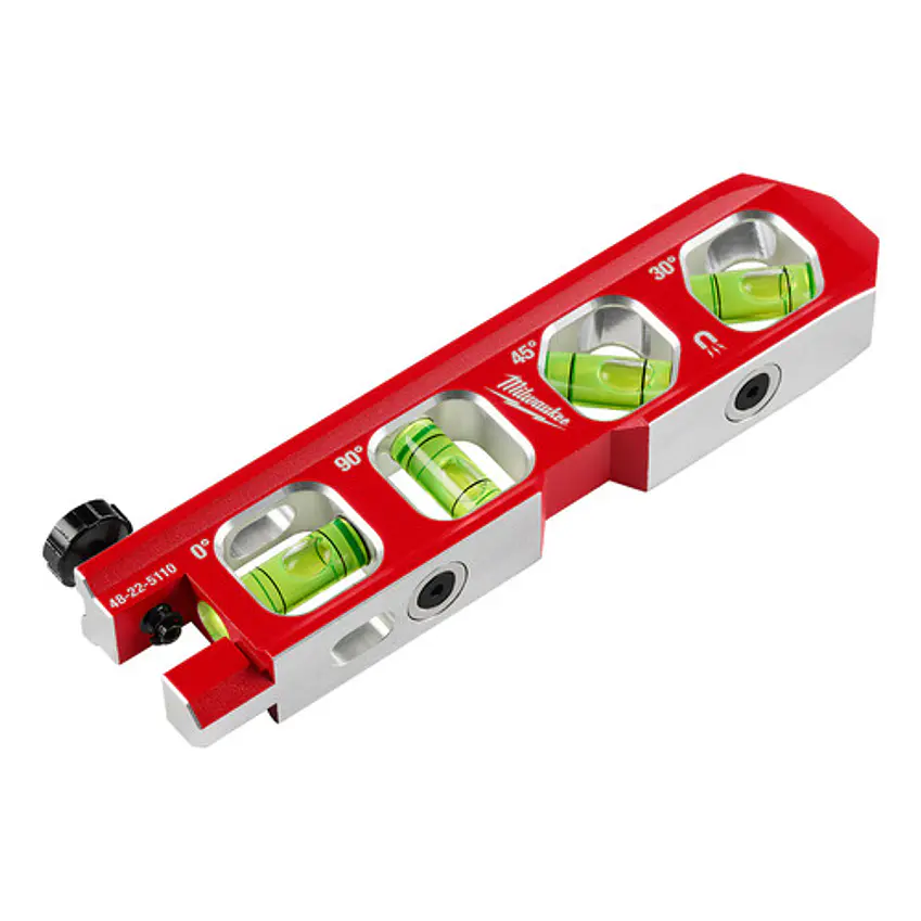 Milwaukee Nivel Torpedo Magnético 16cm Con tornillo 48-22-5110 1