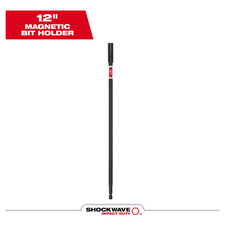Milwaukee Porta Puntas Magnético Shockwave 12 Pul 48-32-4512 3