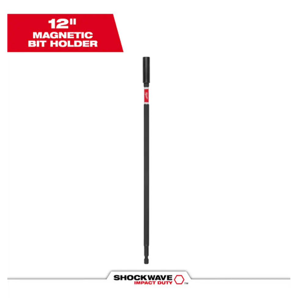 Porta Puntas Extensión Magnética De Impacto 30 cm Milwaukee 48-32-4512 3