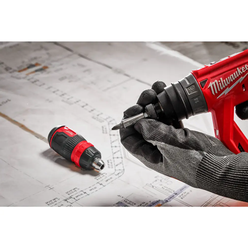 Destornillador Compacto Multipunta 8 En 1 Con Chicharra Milwaukee 48-22-2913 8
