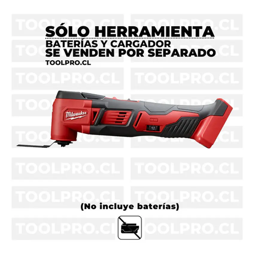 Milwaukee Herramienta Oscilatoria Multiuso M18 2626-20 2