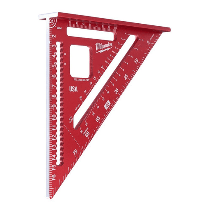 Milwaukee Escuadra Rápida Métrica 18 Cm Hecha En Usa Mlsq170 2