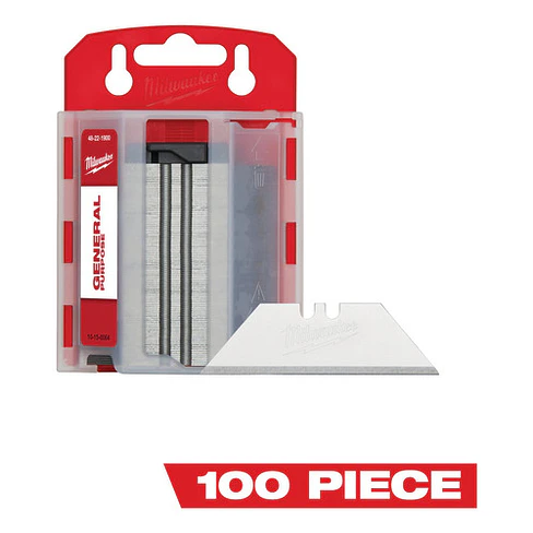 Milwaukee 100 Repuestos Para Cuchillos Cartoneros 48-22-1900 1