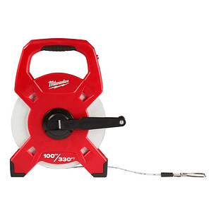 Milwaukee Cinta Métrica 100 Mts Fibra De Vidrio 48-22-5310