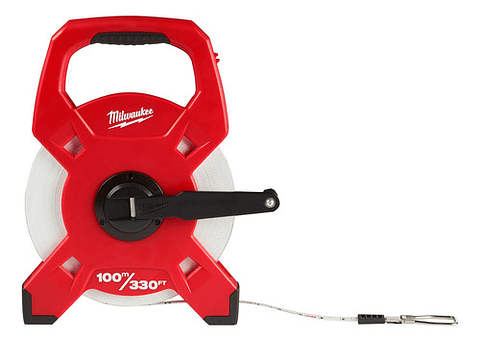 Milwaukee Cinta Métrica 100 Mts Fibra De Vidrio 48-22-5310