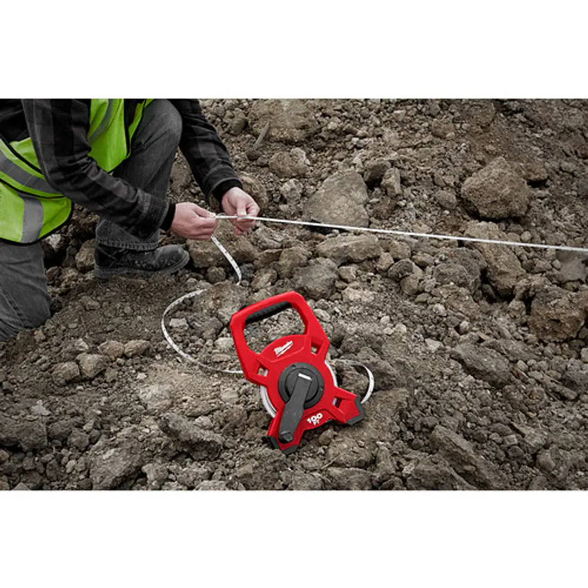 Cinta De Carrete 100 Metros Milwaukee Fibra De Vidrio 48-22-5310 7