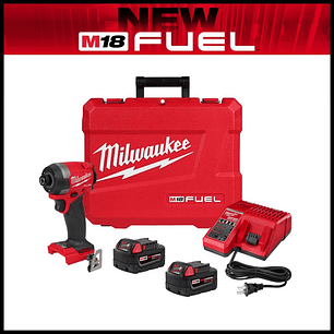 Milwaukee Kit Atornillador de Impacto M18 Fuel 4ta Generación 2953-22
