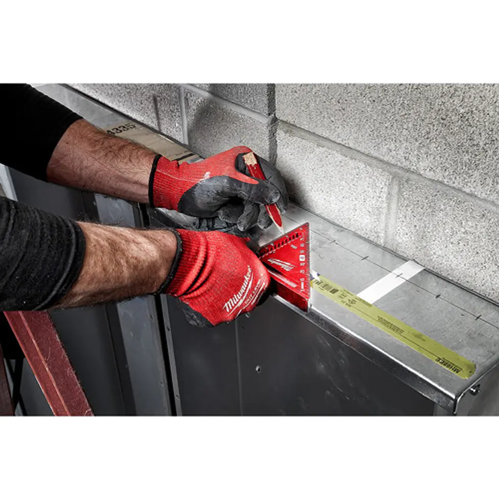 Escuadra Rápida Milwaukee 4.5 Pulgadas Hecha En Usa Mlsq040 6