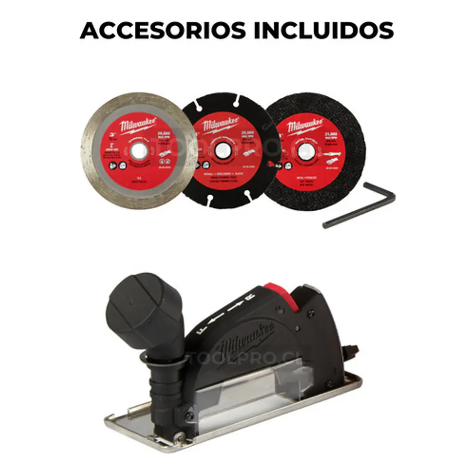 Milwaukee Herramienta De Corte M12 Fuel Modelo 2522-20 3