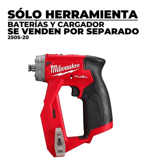 Milwaukee Taladro De Instalación M12 Fuel 2505-20 Solo herramienta