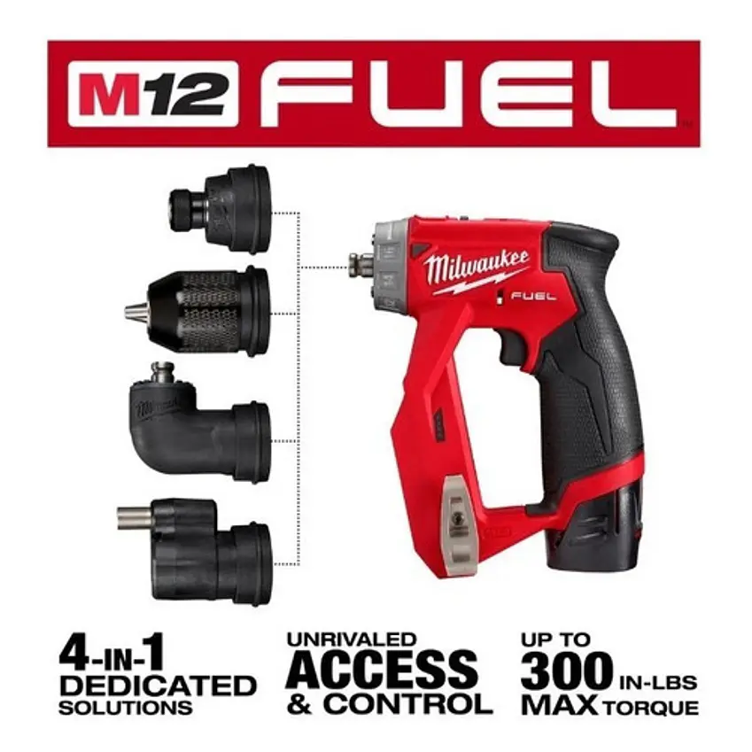 Milwaukee Taladro De Instalación M12 Fuel 2505-20 Solo herramienta 4
