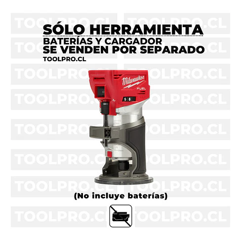 Fresadora Milwaukee M18 Fuel 1.25hp Router 2723-20 2