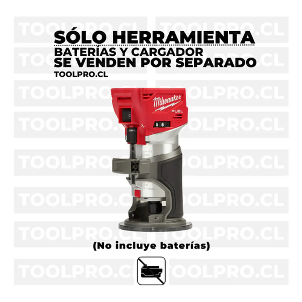 Fresadora Milwaukee M18 Fuel 1.25hp Router 2723-20 2