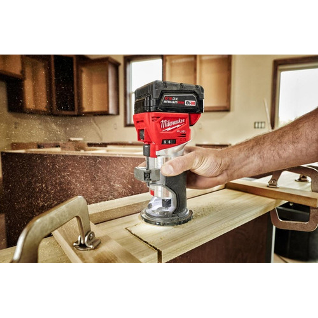 Milwaukee Router M18 Fuel 1.25hp Modelo 2723-20 Solo herramienta 7