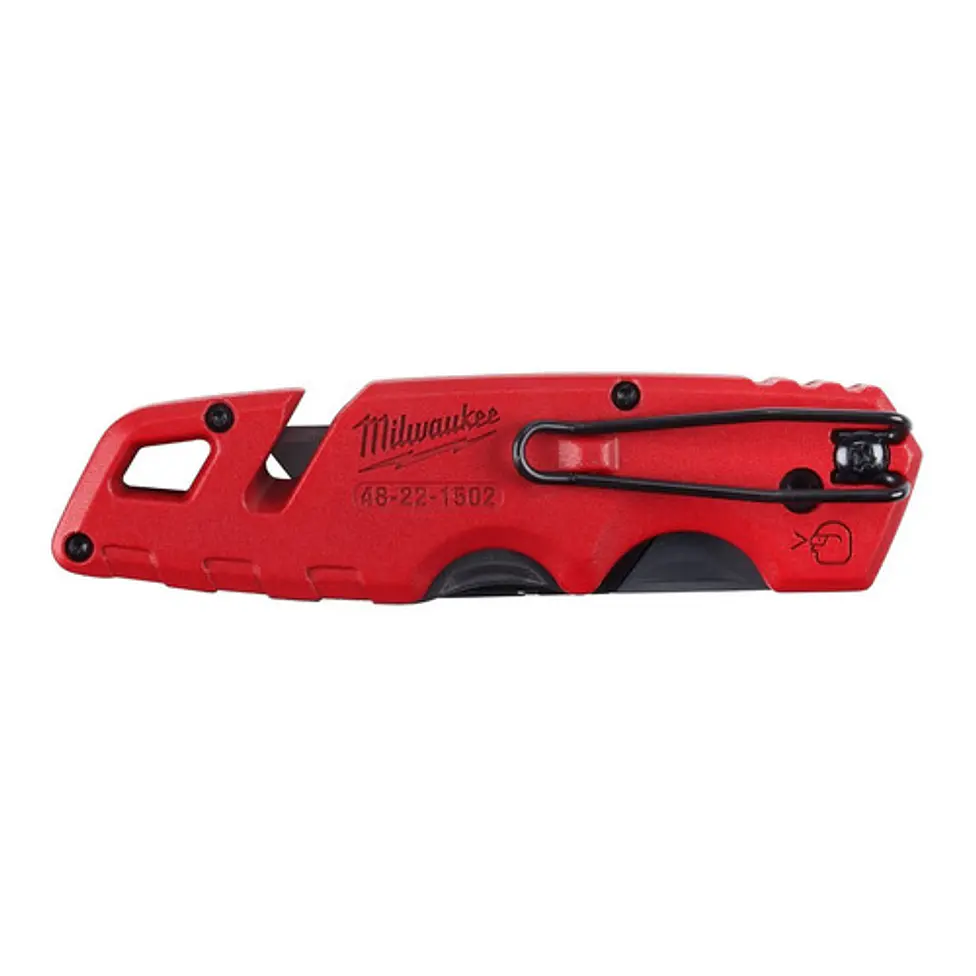 Milwaukee Cuchillo Cartonero Plegable Con Porta Repuestos 48-22-1502 4