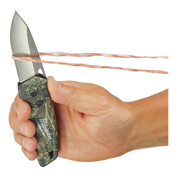 Cuchillo Plegable De Camuflaje Milwaukee Fastback 48-22-1524 3
