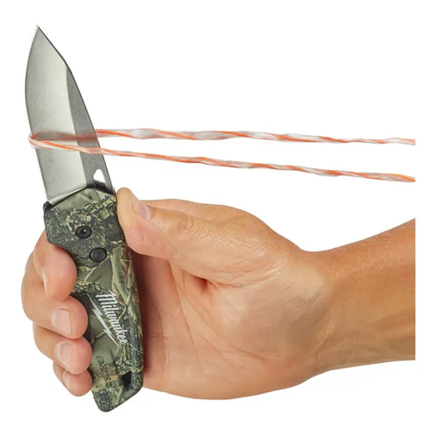 Cuchillo Plegable De Camuflaje Milwaukee Fastback 48-22-1524 3