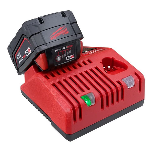 Milwaukee Pack Batería M18 Xc5.0 + Cargador M18 220v 48-5950 3