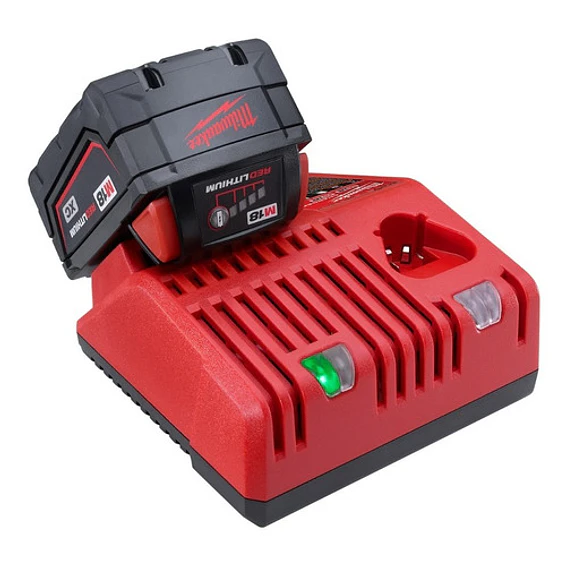 Milwaukee Pack Batería M18 Xc5.0 + Cargador M18 220v 48-5950 3
