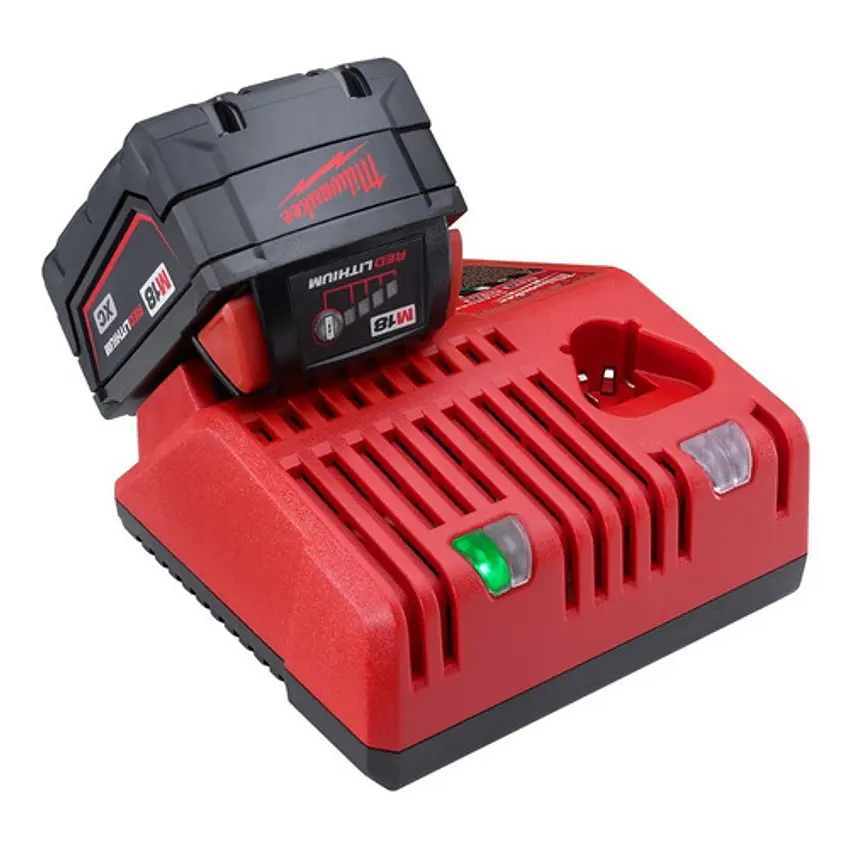 Milwaukee Pack Batería M18 Xc5.0 + Cargador M18 220v 48-5950 3