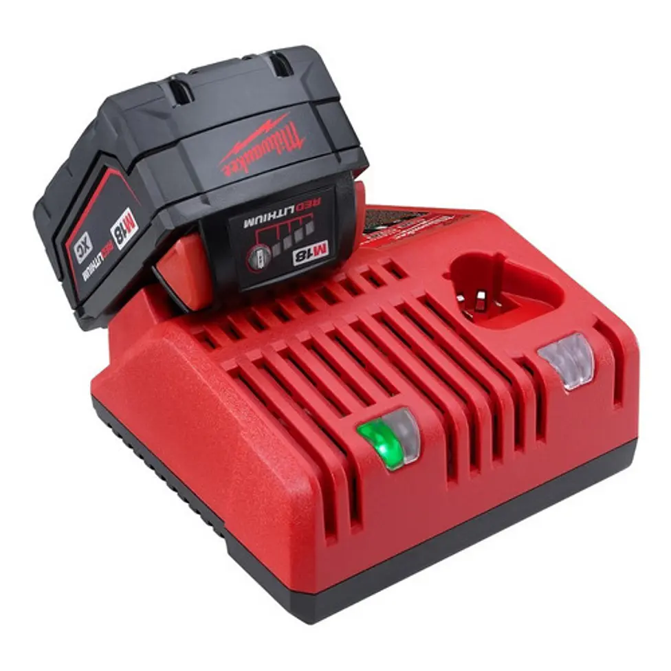 Milwaukee Pack Batería M18 Xc5.0 + Cargador M18 220v 48-5950 3
