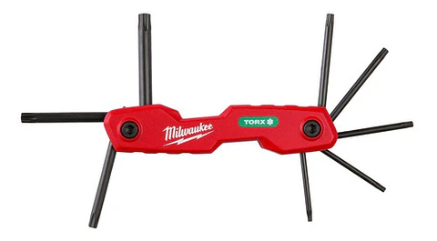 Milwaukee Juego De 8 Llaves Torx Plegables 48-22-2184