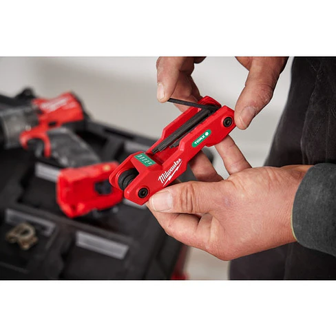 Milwaukee Juego De 8 Llaves Torx Plegables 48-22-2184 9