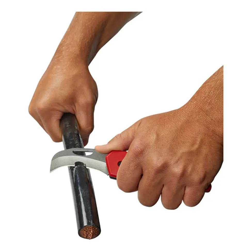 Cuchillo Curvo Pela Cable Milwaukee Hawkbill 48-22-1525 3
