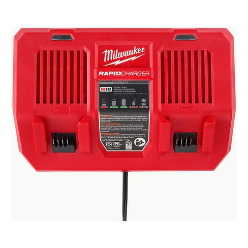 Milwaukee Cargador Rápido Doble M18 Carga Simultánea 48-5902 1