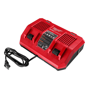 Milwaukee Cargador Rápido Doble M18 Carga Simultánea 48-5902