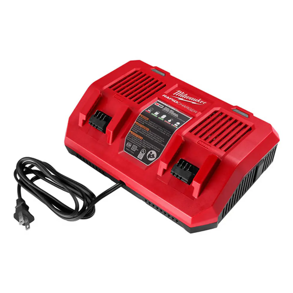 Milwaukee Cargador Rápido Doble M18 Carga Simultánea 48-5902 2