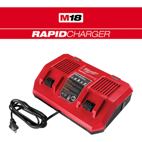 Milwaukee Cargador Rápido Doble M18 Carga Simultánea 48-5902 3