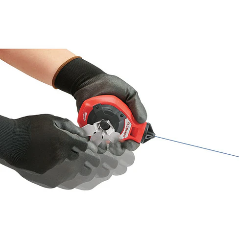 Tizador De Aluminio Milwaukee 30 mts + Tiza Azul 48-22-3993 4