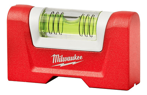 Milwaukee Nivel De Burbuja De Bolsillo Magnético Aluminio 48-22-5603