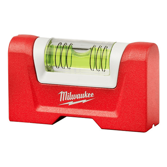 Milwaukee Nivel De Burbuja De Bolsillo Magnético Aluminio 48-22-5603 1