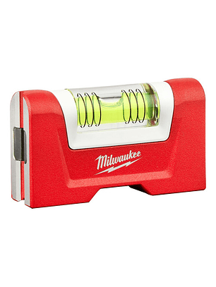 Milwaukee Nivel De Burbuja De Bolsillo Magnético Aluminio 48-22-5603