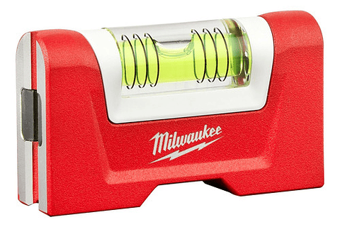 Milwaukee Nivel De Burbuja De Bolsillo Magnético Aluminio 48-22-5603