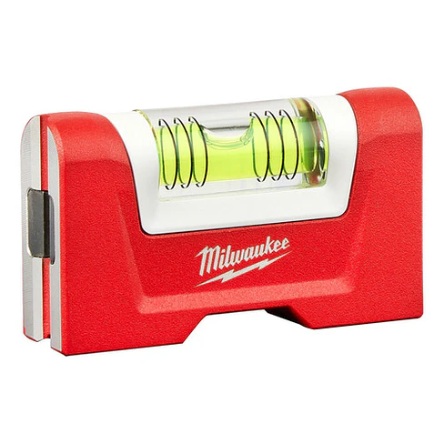 Milwaukee Nivel De Burbuja De Bolsillo Magnético Aluminio 48-22-5603 2