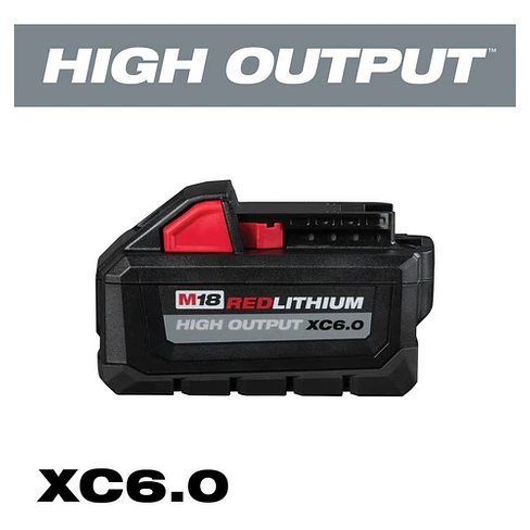 Batería Milwaukee M18 HIGH OUTPUT XC6.0 Ah Sellada 48-11-1865 4