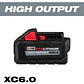 Batería Milwaukee M18 HIGH OUTPUT XC6.0 Ah Sellada 48-11-1865 - Miniatura 4