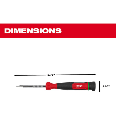 Destornillador De Precisión Torx 4 En 1 Milwaukee 48-22-2931 8